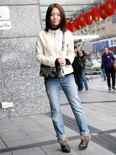 上海街拍 春季潮人率性夹克装